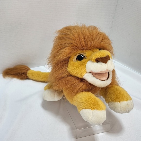 Disney The Lion King 10" Roaring Simba Plush Stuffed Animal Toy 1993 VTG Working - Picture 2 of 16